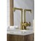 Kingston Brass KSD144RXBB Single-Handle Bathroom Faucet with Push Pop-Up, Brushed Brass KSD144RXBB - alternate 6